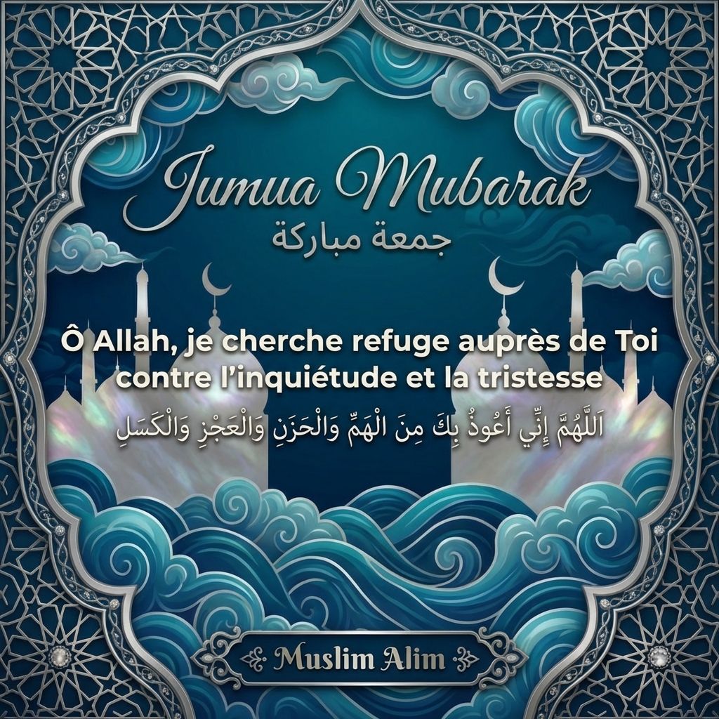 Jumaa Mubarak image islamique vendredi béni 3