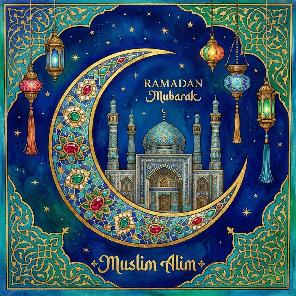 Ramadan Mubarak image islamique mois béni du jeûne 10
