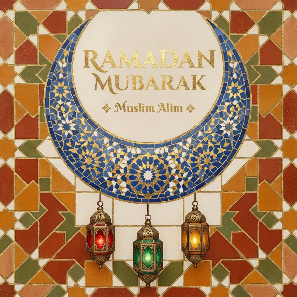 Ramadan Mubarak image islamique mois béni du jeûne 14