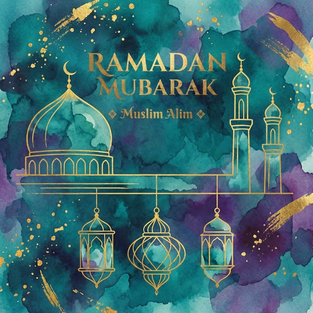 Ramadan Mubarak image islamique mois béni du jeûne 17