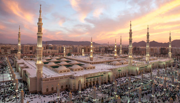 Mosquée Al-Masjid An-Nabawi à la Médine