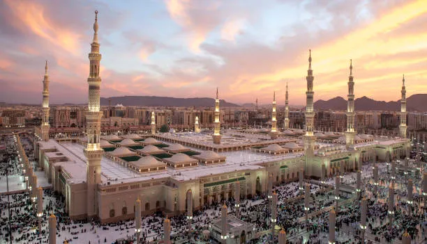 Al-Masjid An-Nabawi mosque in Medina