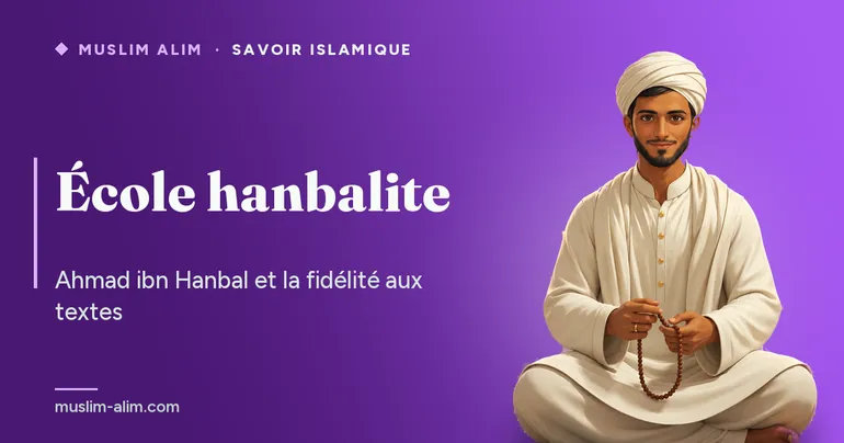 École hanbalite : Ahmad ibn Hanbal et la primauté des textes dans ce madhab, sur Muslim Alim