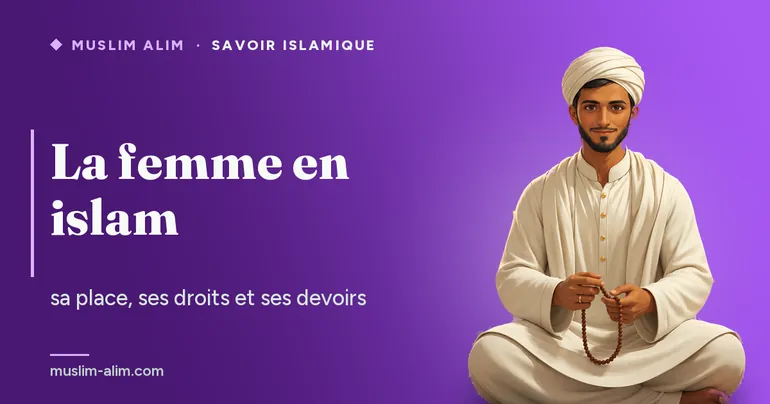 La femme en islam : sa place devant Allah, ses droits au savoir, à la dot et à l’héritage, sur Muslim Alim