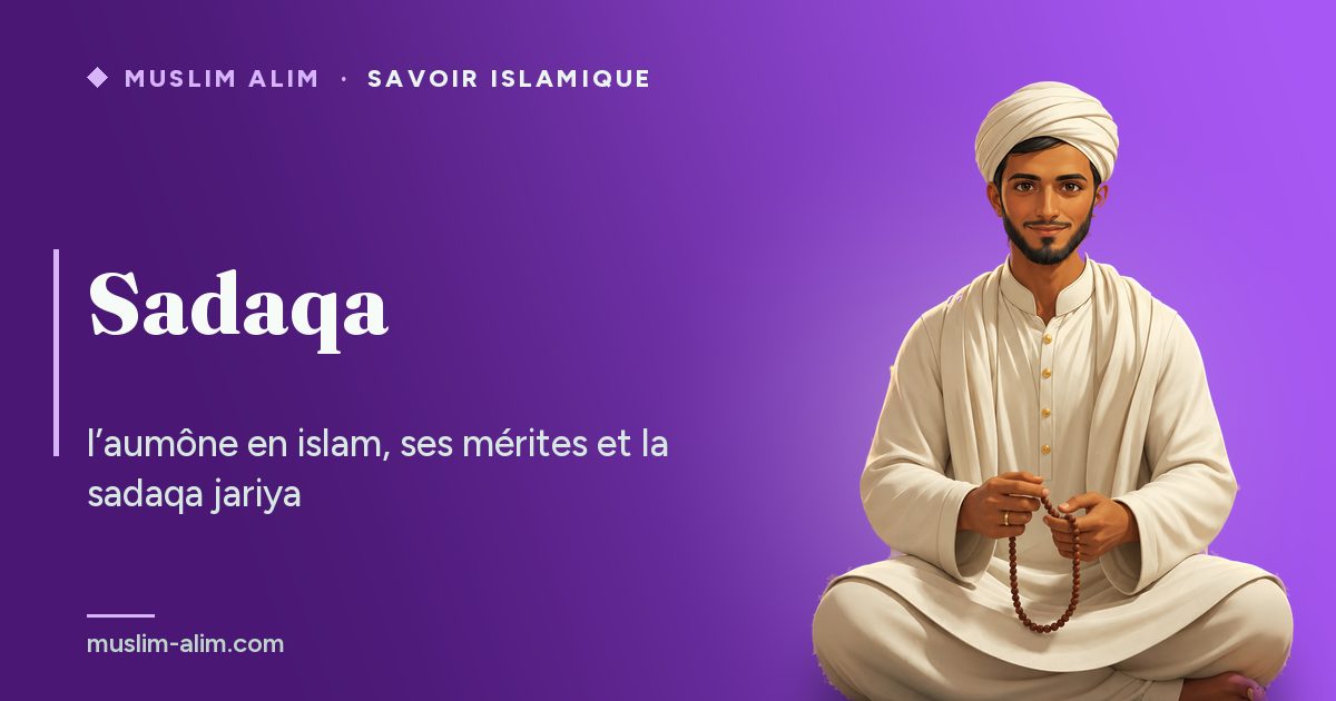 Sadaqa : l’aumône volontaire en islam, ses mérites et des idées de sadaqa jariya au quotidien, Muslim Alim