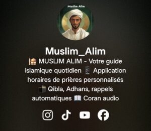 MUSLIM ALIM : apprendre l'islam et application d'heures de prières pour musulmans.